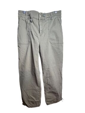 Celebrity Pink Y2K Style Cargo Pants Capri Cropped Baggy Loose Olive Green Large